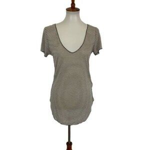 Vox Populi Short Sleeve Tee Small Striped